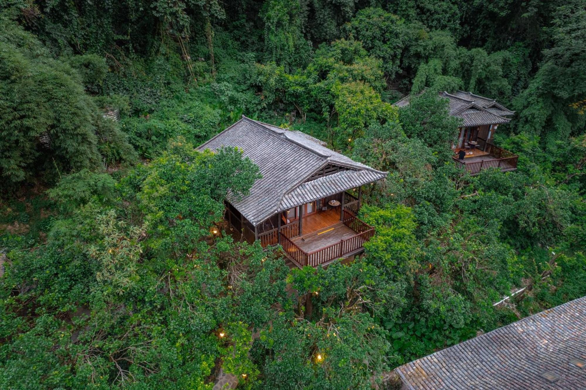 Yangshuo Ancient Garden Boutique Hotel-Free Pick Up From Airport Or Ts Over 3 Nights Kültér fotó