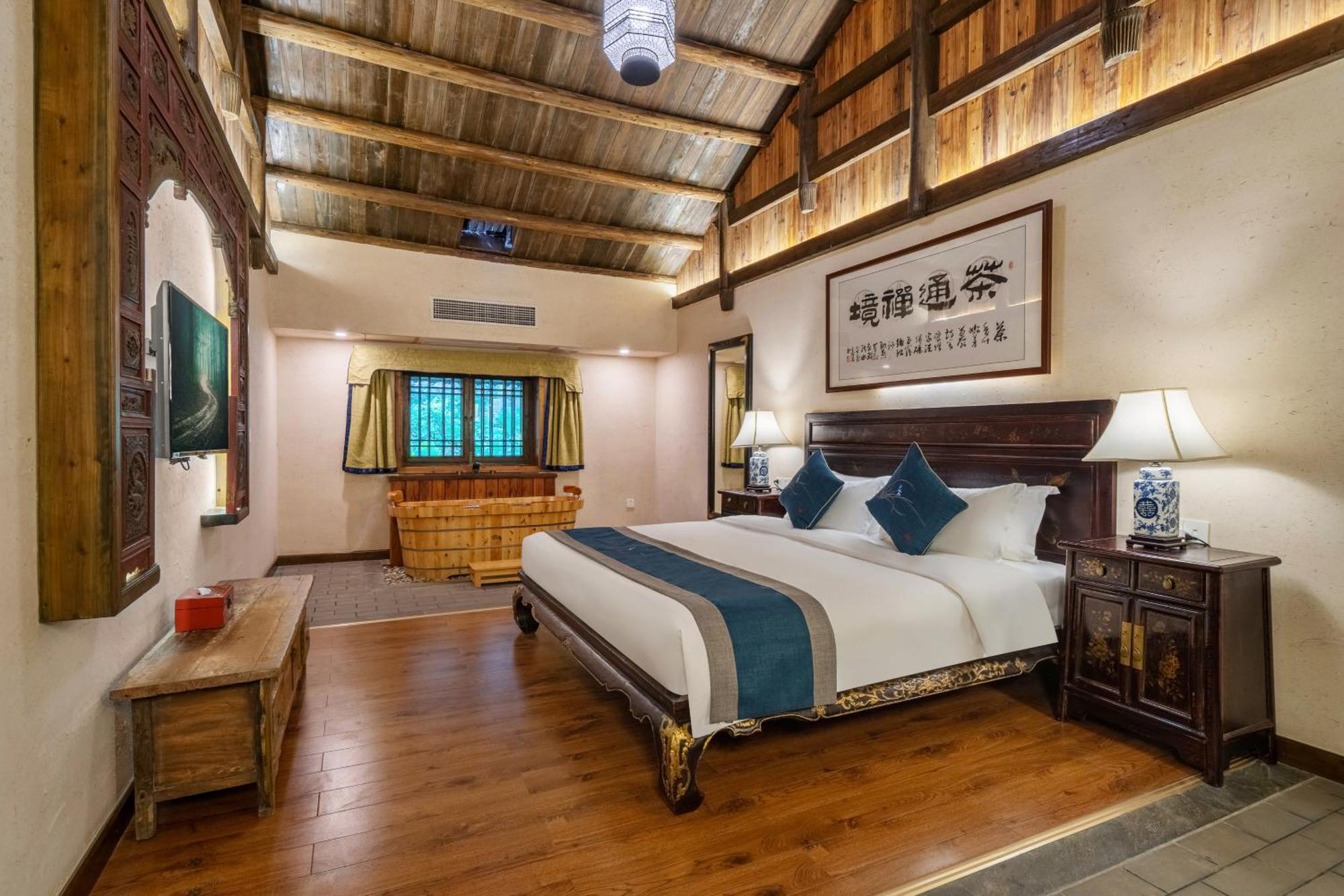 Yangshuo Ancient Garden Boutique Hotel-Free Pick Up From Airport Or Ts Over 3 Nights Kültér fotó