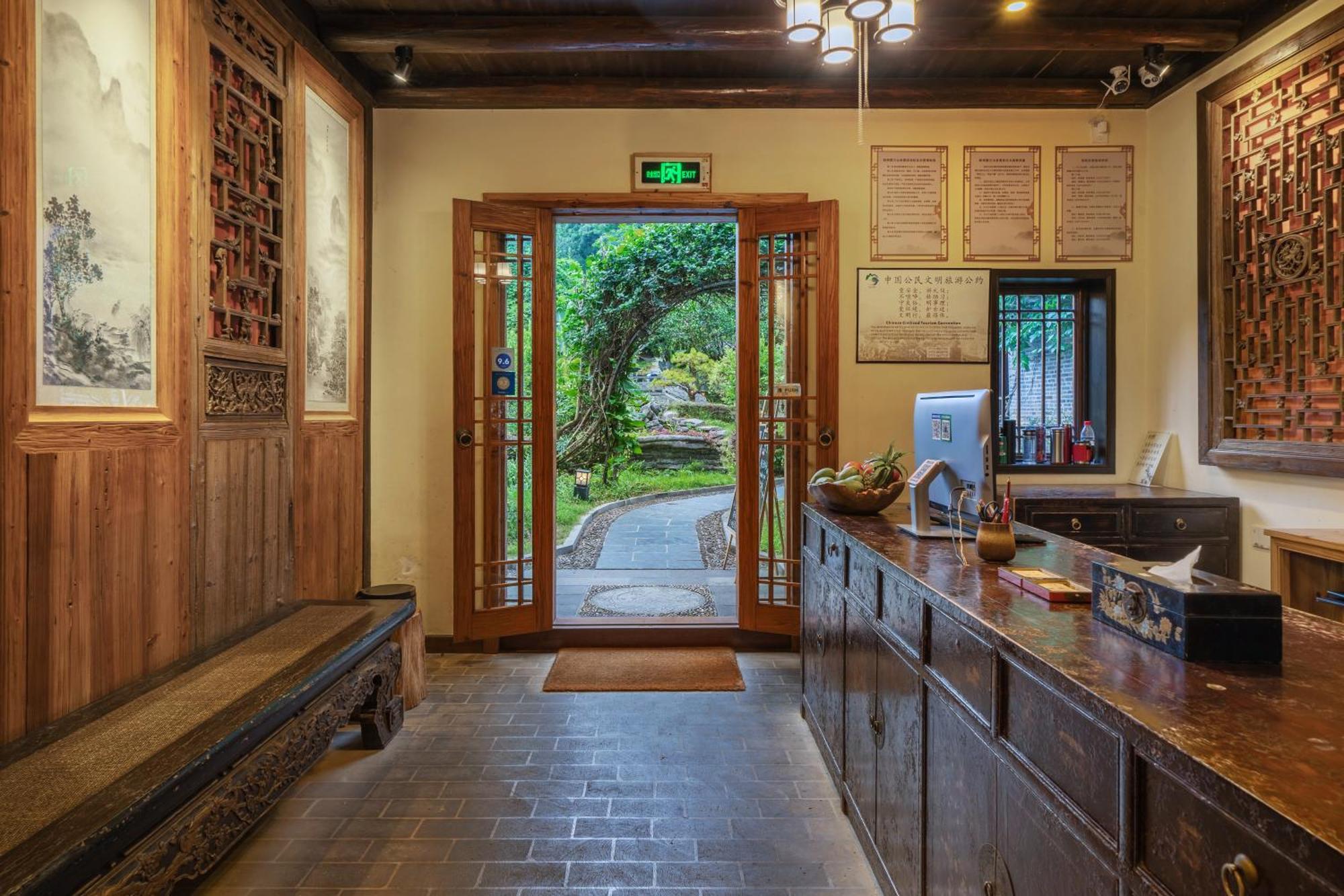 Yangshuo Ancient Garden Boutique Hotel-Free Pick Up From Airport Or Ts Over 3 Nights Kültér fotó