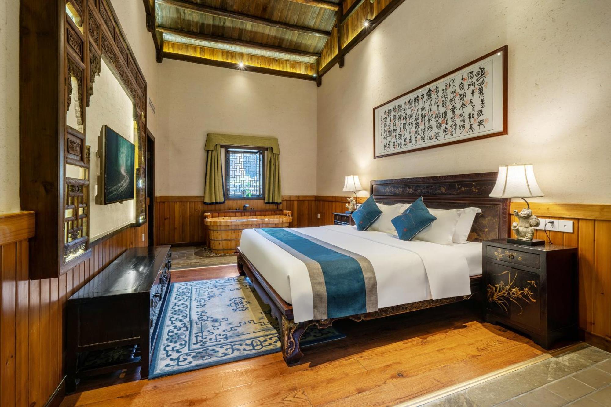 Yangshuo Ancient Garden Boutique Hotel-Free Pick Up From Airport Or Ts Over 3 Nights Kültér fotó