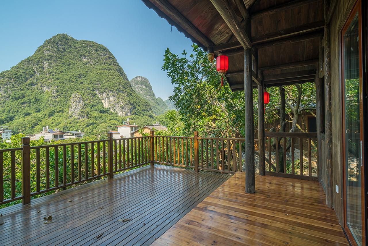 Yangshuo Ancient Garden Boutique Hotel-Free Pick Up From Airport Or Ts Over 3 Nights Kültér fotó