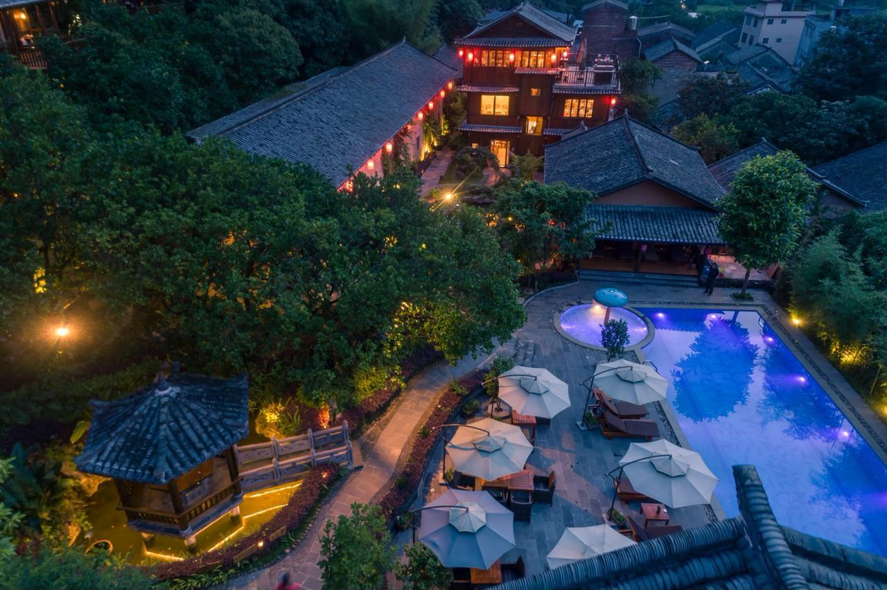 Yangshuo Ancient Garden Boutique Hotel-Free Pick Up From Airport Or Ts Over 3 Nights Kültér fotó