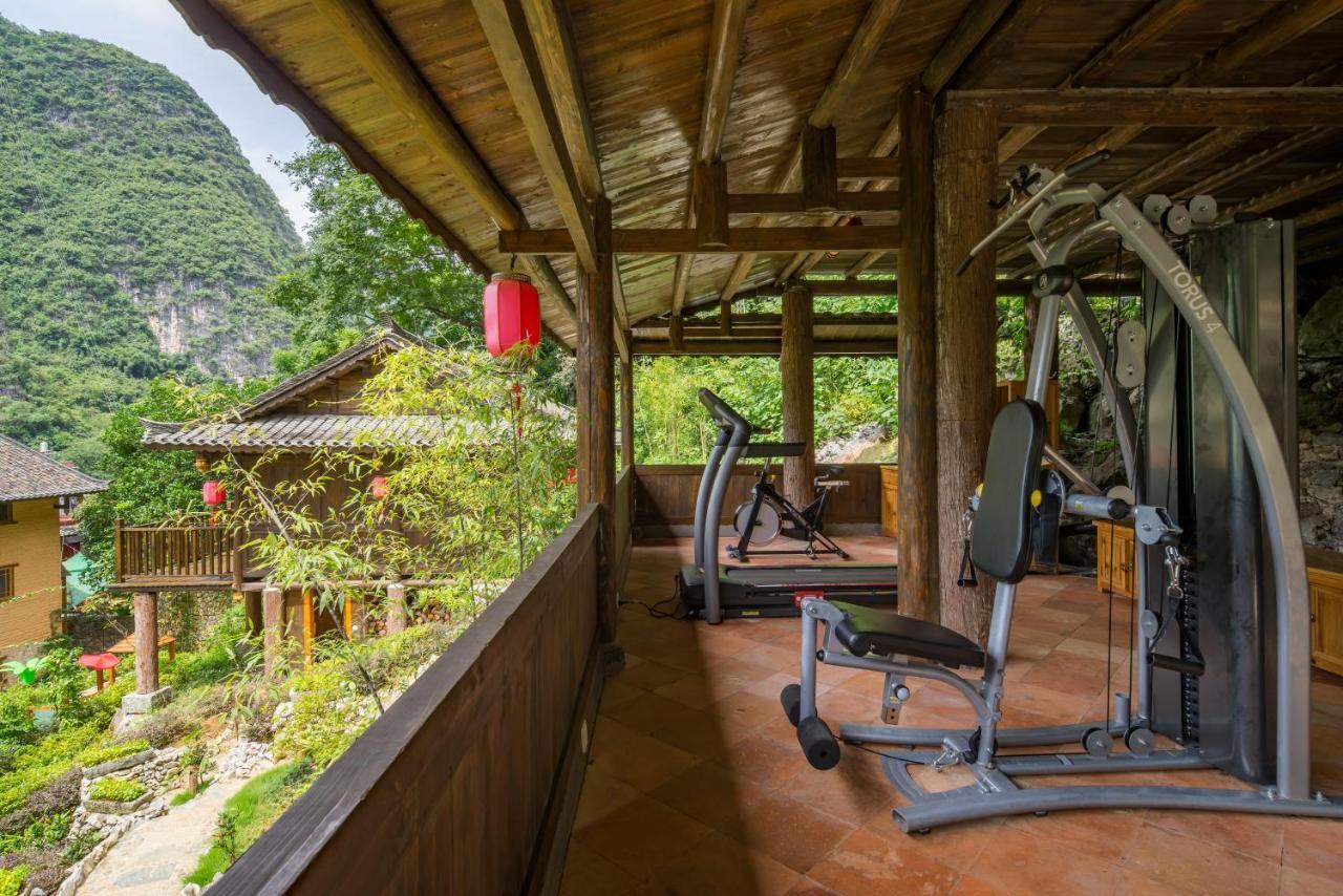 Yangshuo Ancient Garden Boutique Hotel-Free Pick Up From Airport Or Ts Over 3 Nights Kültér fotó